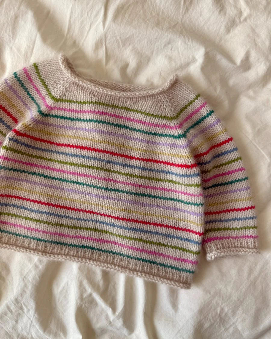 Frankie sweater baby - Petiteknit - Opskrift