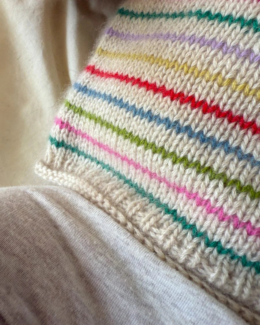 Frankie sweater baby - Petiteknit - Opskrift