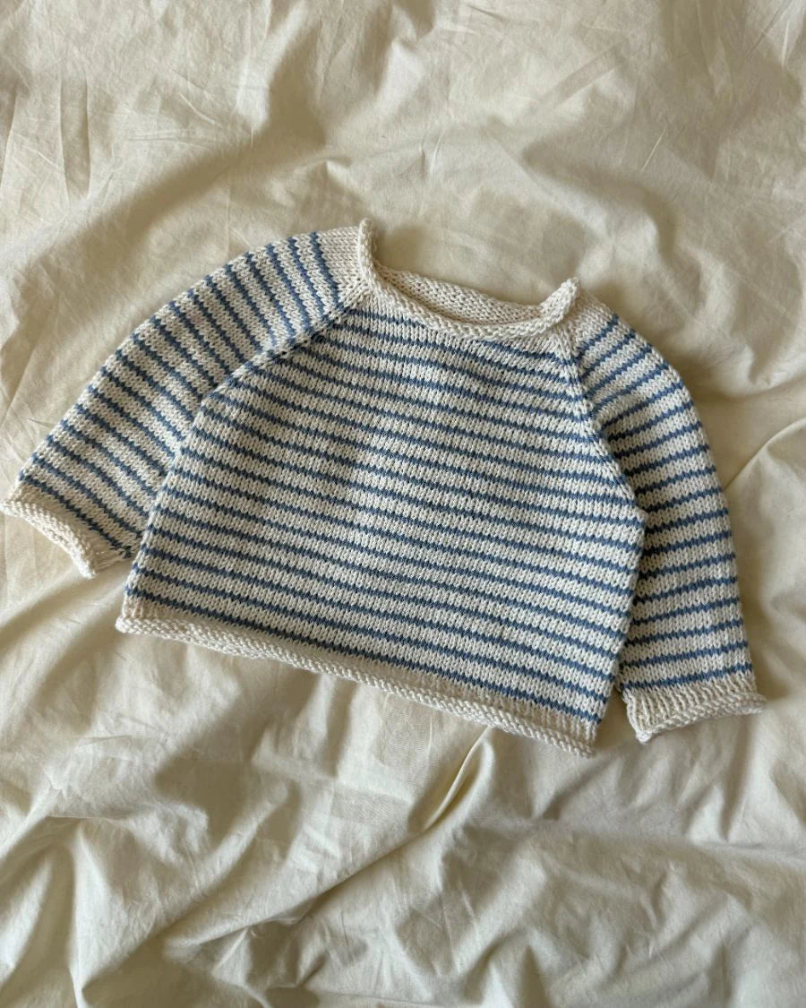 Frankie Sweater Baby strikkekit - Petiteknit