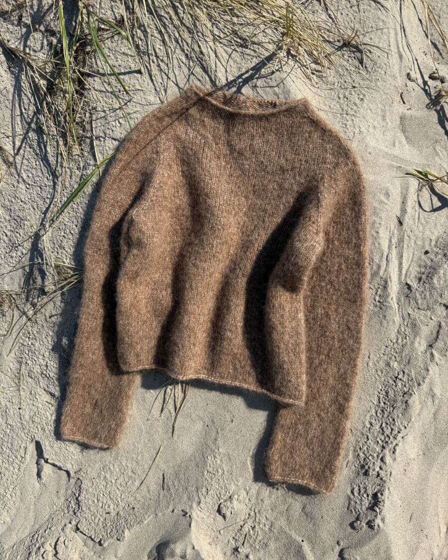 Ivy sweater Håndfarvet