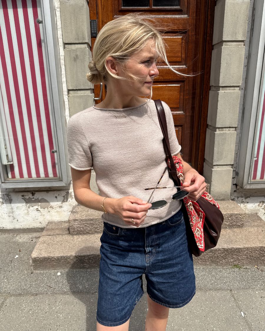 Ivy Tee strikkekit - Petiteknit