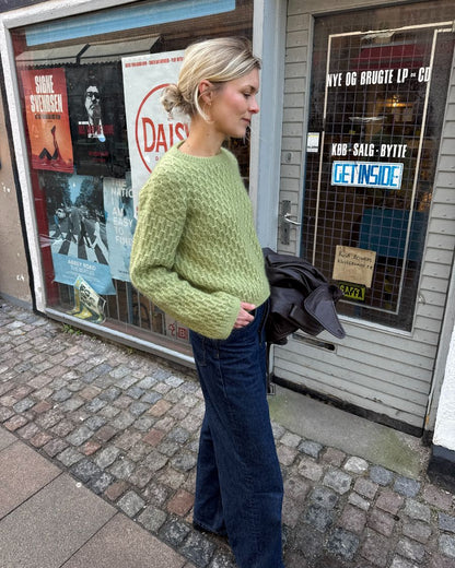 Jenny blouse Strikkekit (Mohair Edition Recy version) - Petiteknit