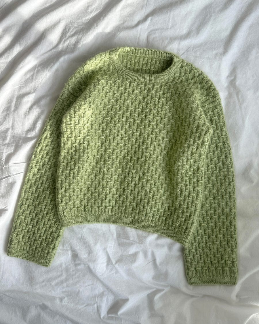 Jenny blouse Strikkekit (Mohair Edition Recy version) - Petiteknit