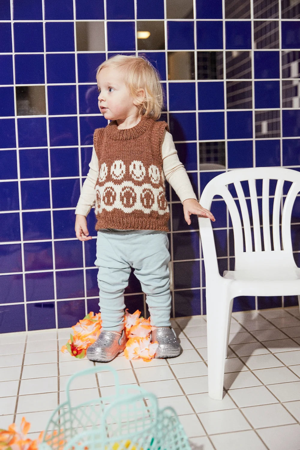 Mood Slipover Kid strikkekit - Spektakelstrik