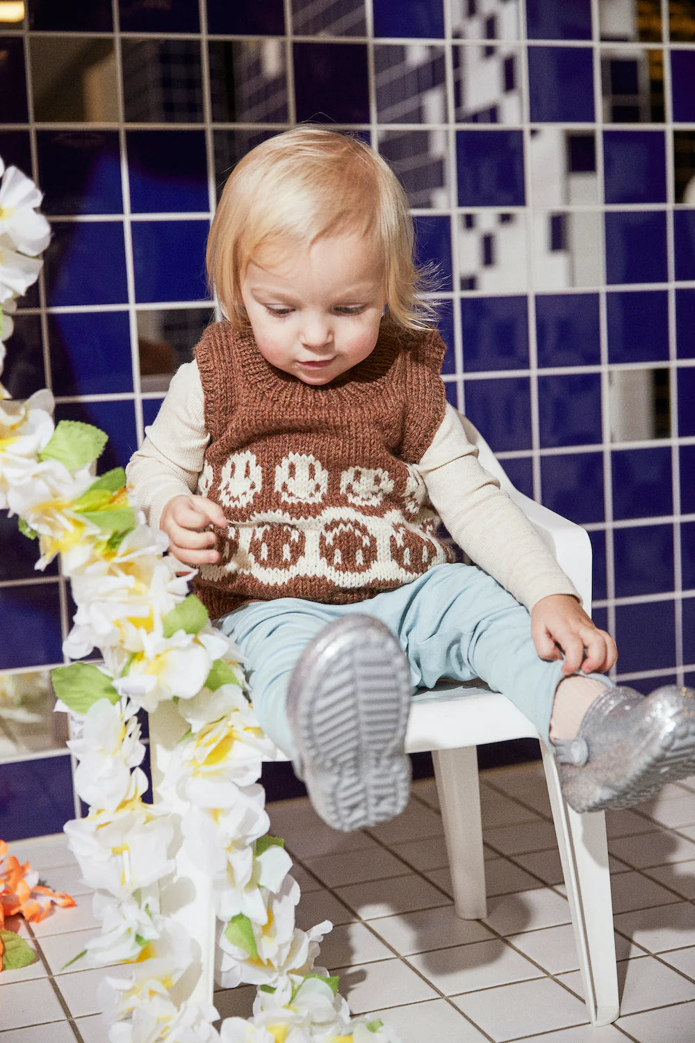 Mood Slipover Kid strikkekit - Spektakelstrik