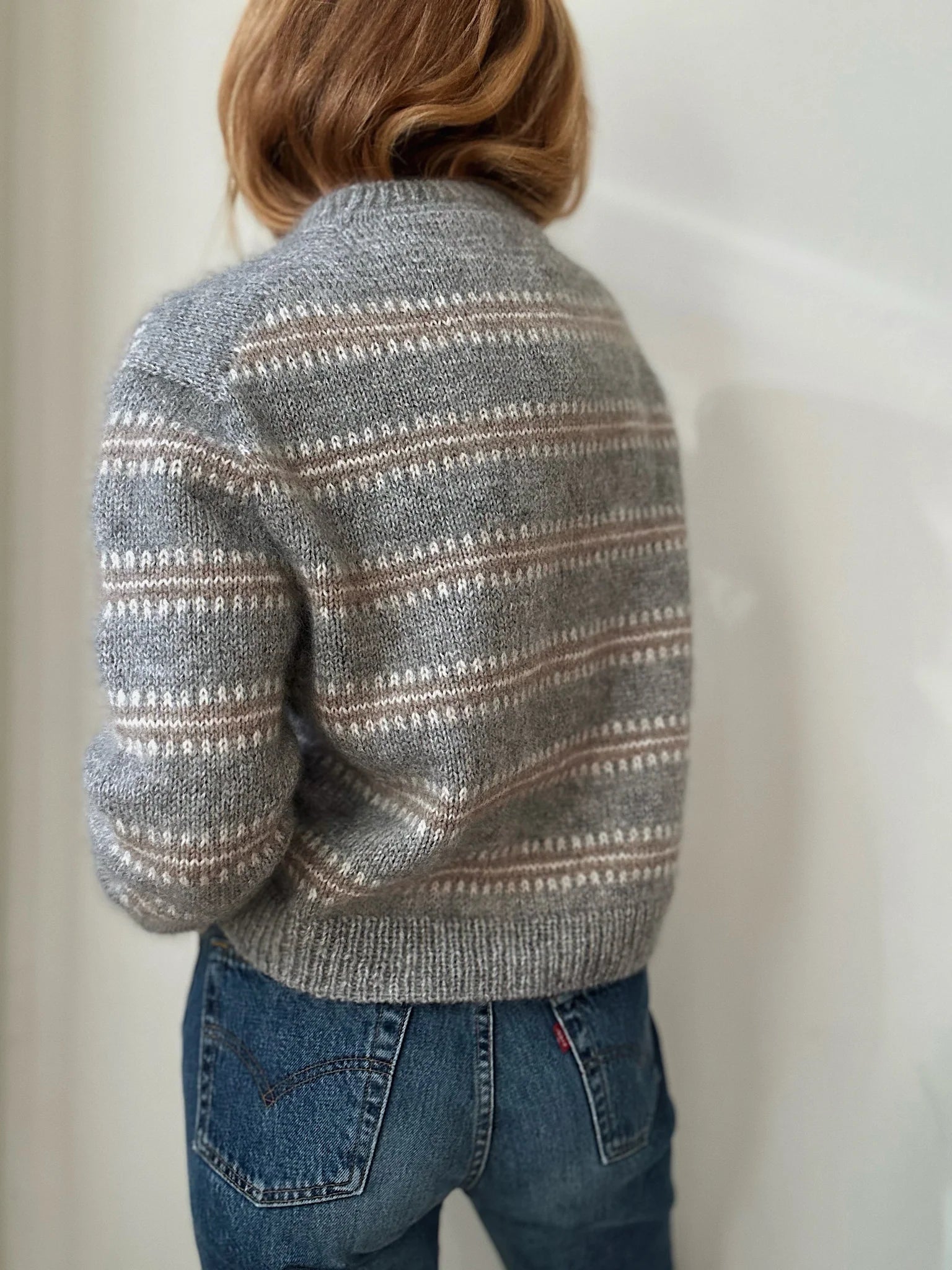 Norma blouse Strikkekit Mohair Recy Edition - My favourite things knitwear