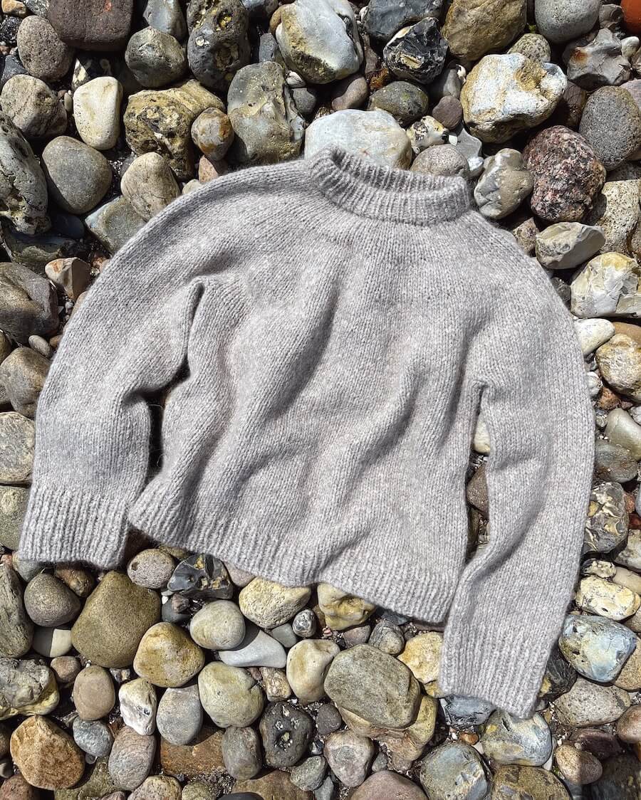 Novice Sweater chunky Strikkekit - Petiteknit