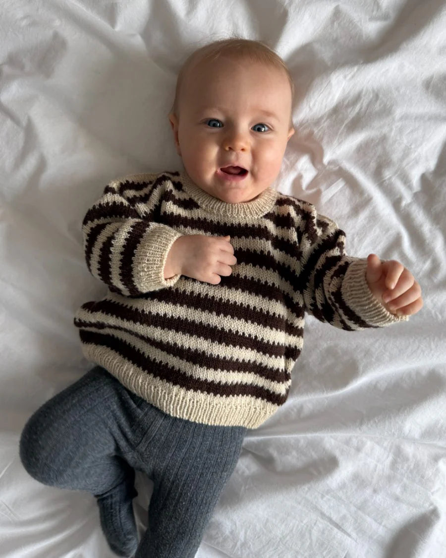 Otto Sweater Baby strikkekit - Petiteknit