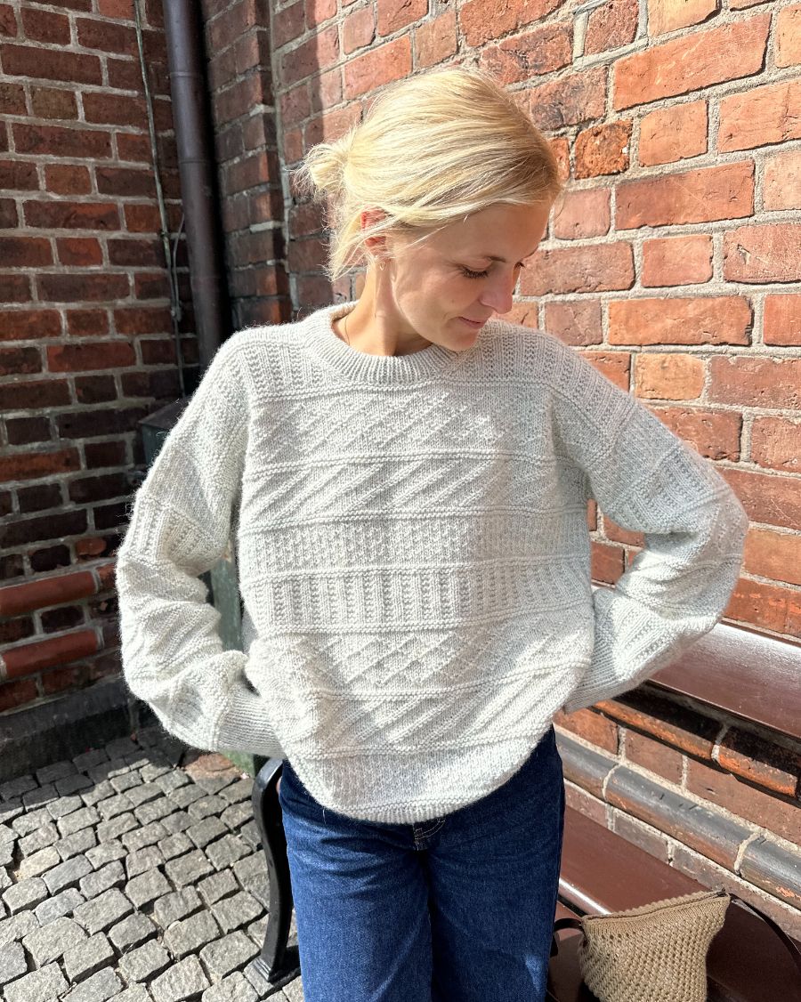 Storm sweater Strikkekit - Petiteknit