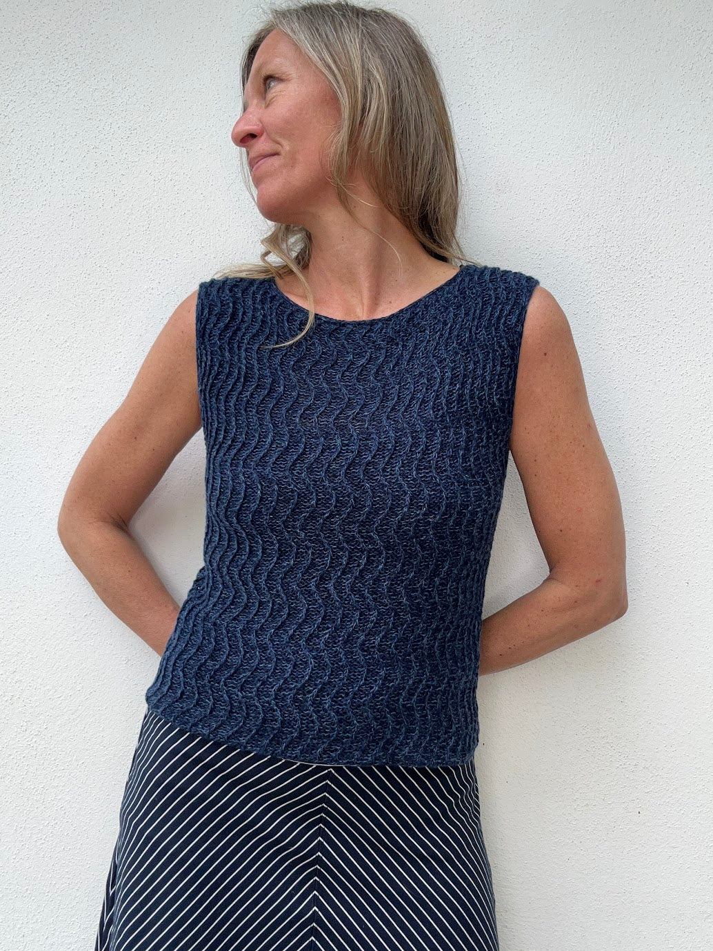 Sandwave top - VesterbyCrea - Opskrift