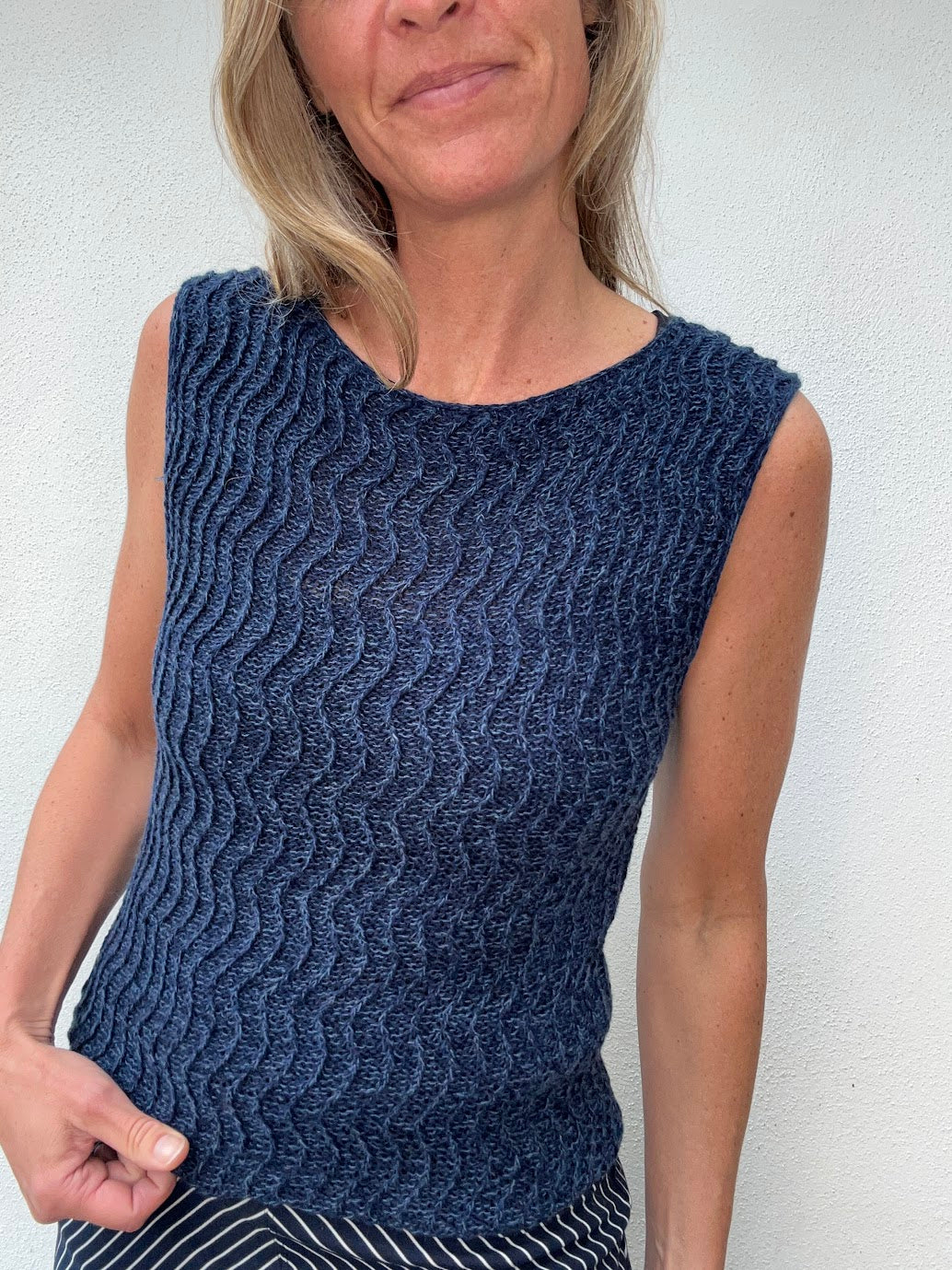 Sandwave top - VesterbyCrea - Opskrift