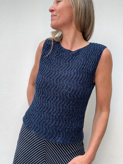 Sandwave top - VesterbyCrea - Opskrift