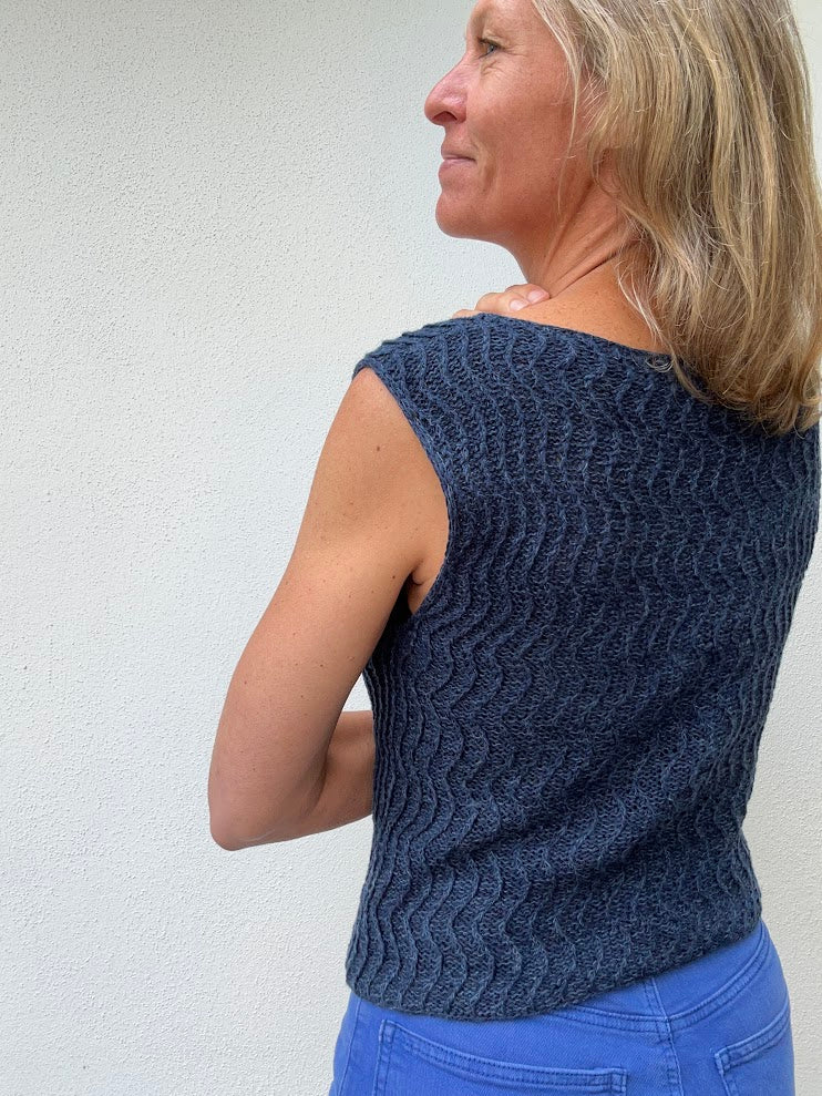 Sandwave top - VesterbyCrea - Opskrift