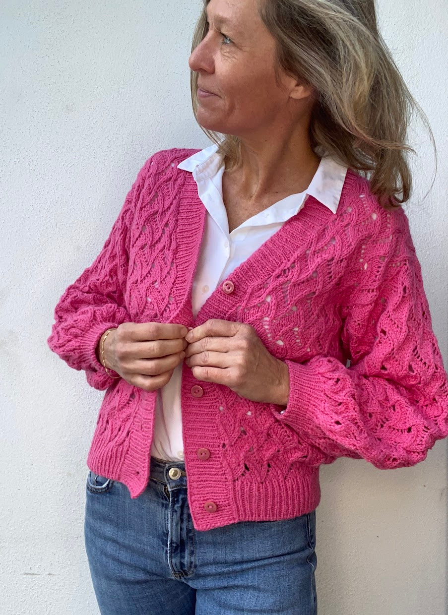 No. 40 Cardigan - VesterbyCrea - Opskrift