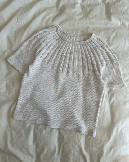 Sunday tee strikkekit - Petiteknit