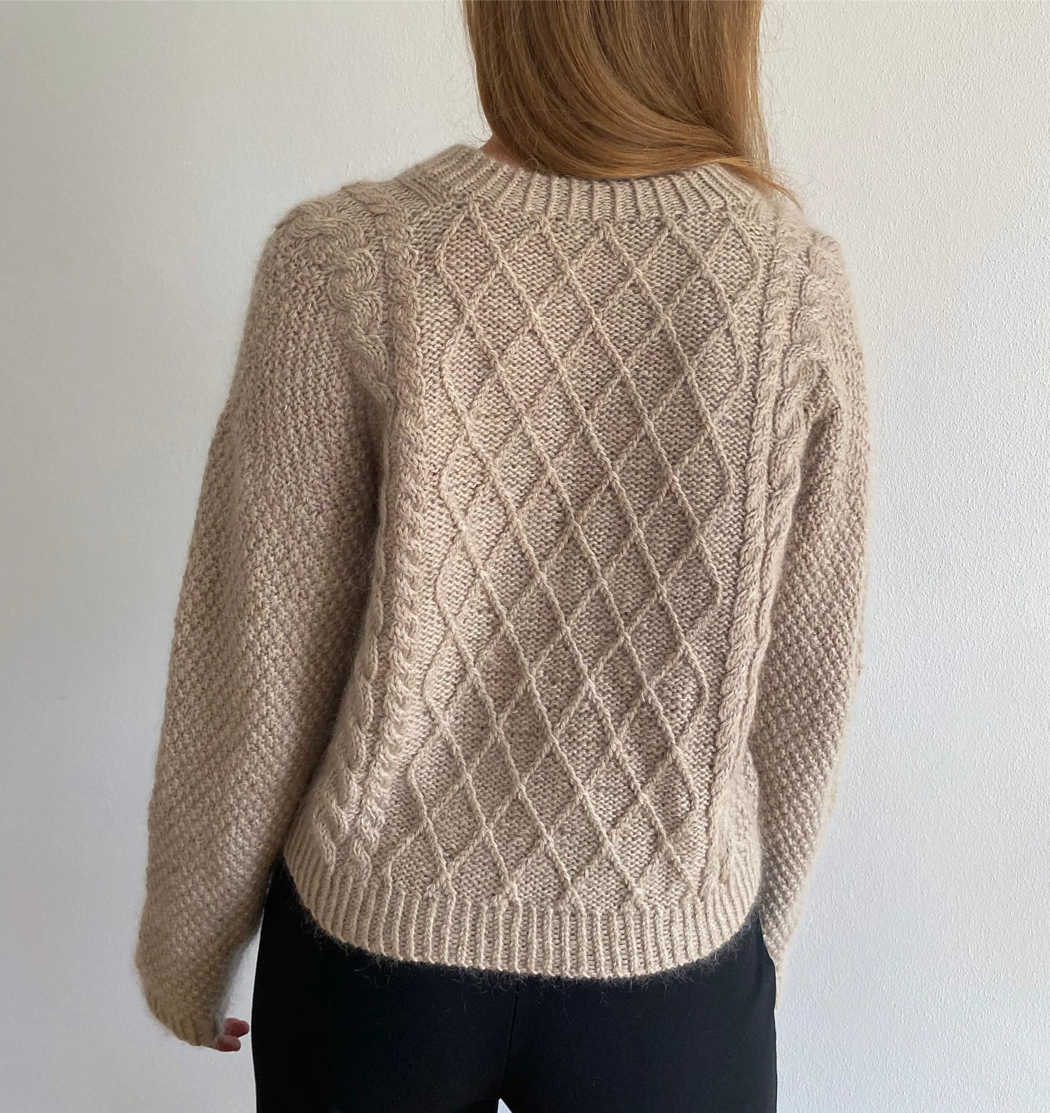 Swirl Sweater chunky Strikkekit - TwinKnits