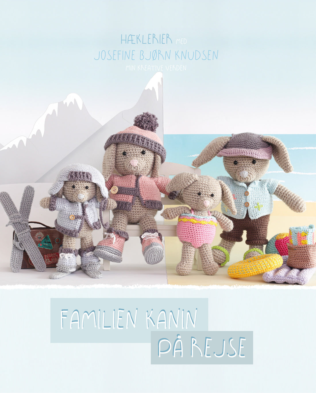 Familien kanin på rejse