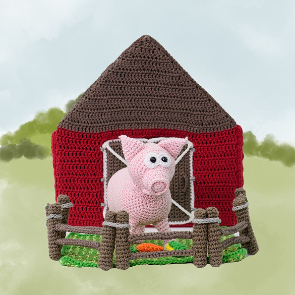 Jeg en gård mig hækle vil - E-bog