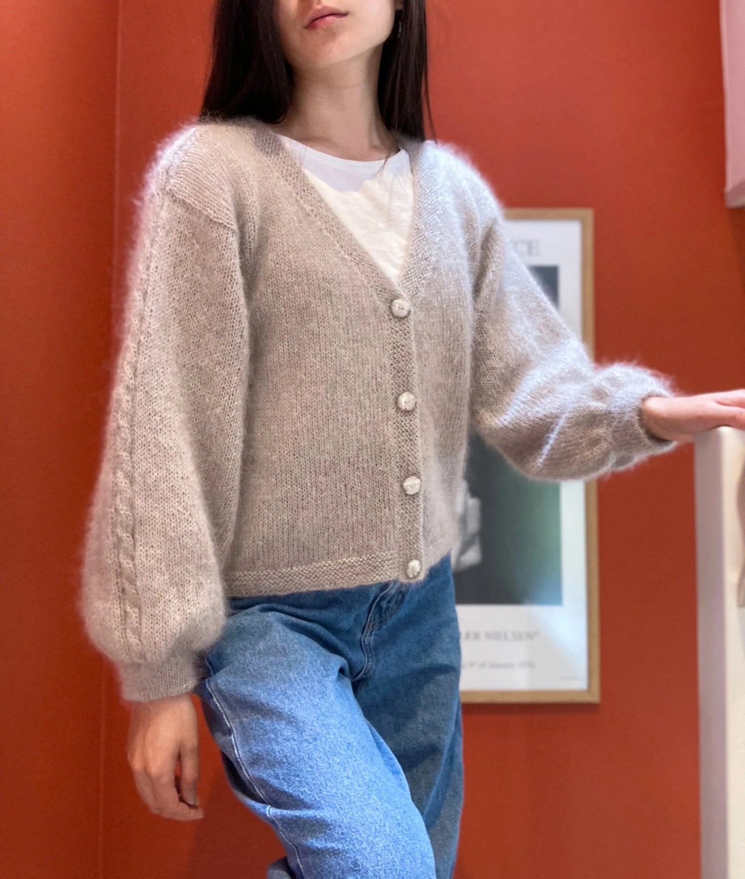 Peony Jacket Strikkekit - Easy as knit