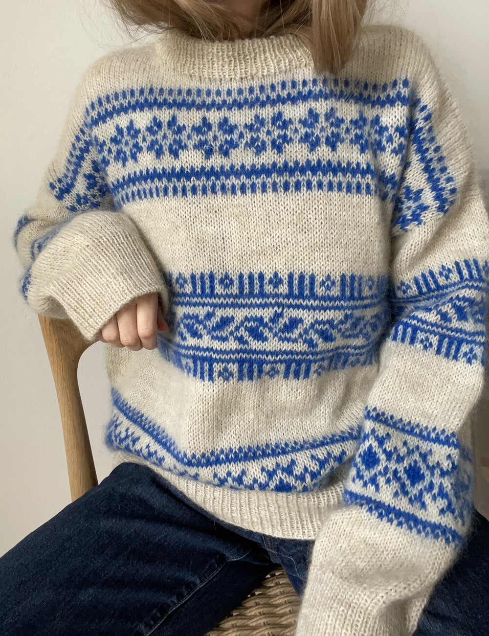 Porcelain sweater strikkekit - Lene Holme Samsøe