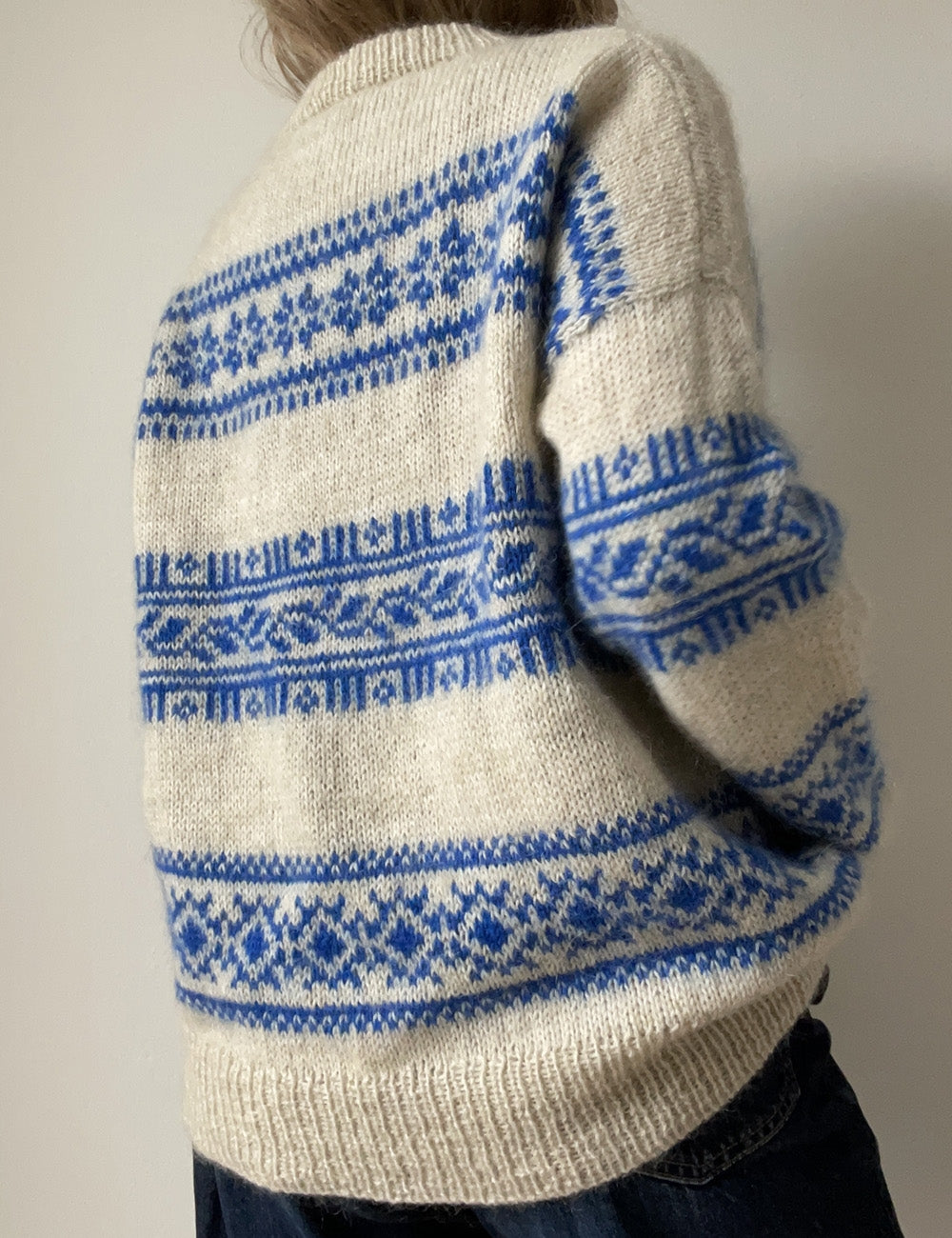 sejle kalorie lejlighed Porcelain sweater strikkekit - Lene Holme Samsøe – Min Kreative Verden