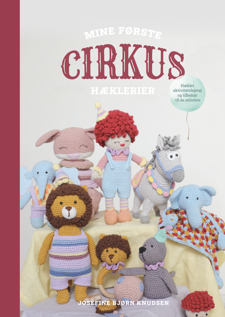 Mine første cirkus hæklerier - bogpakke