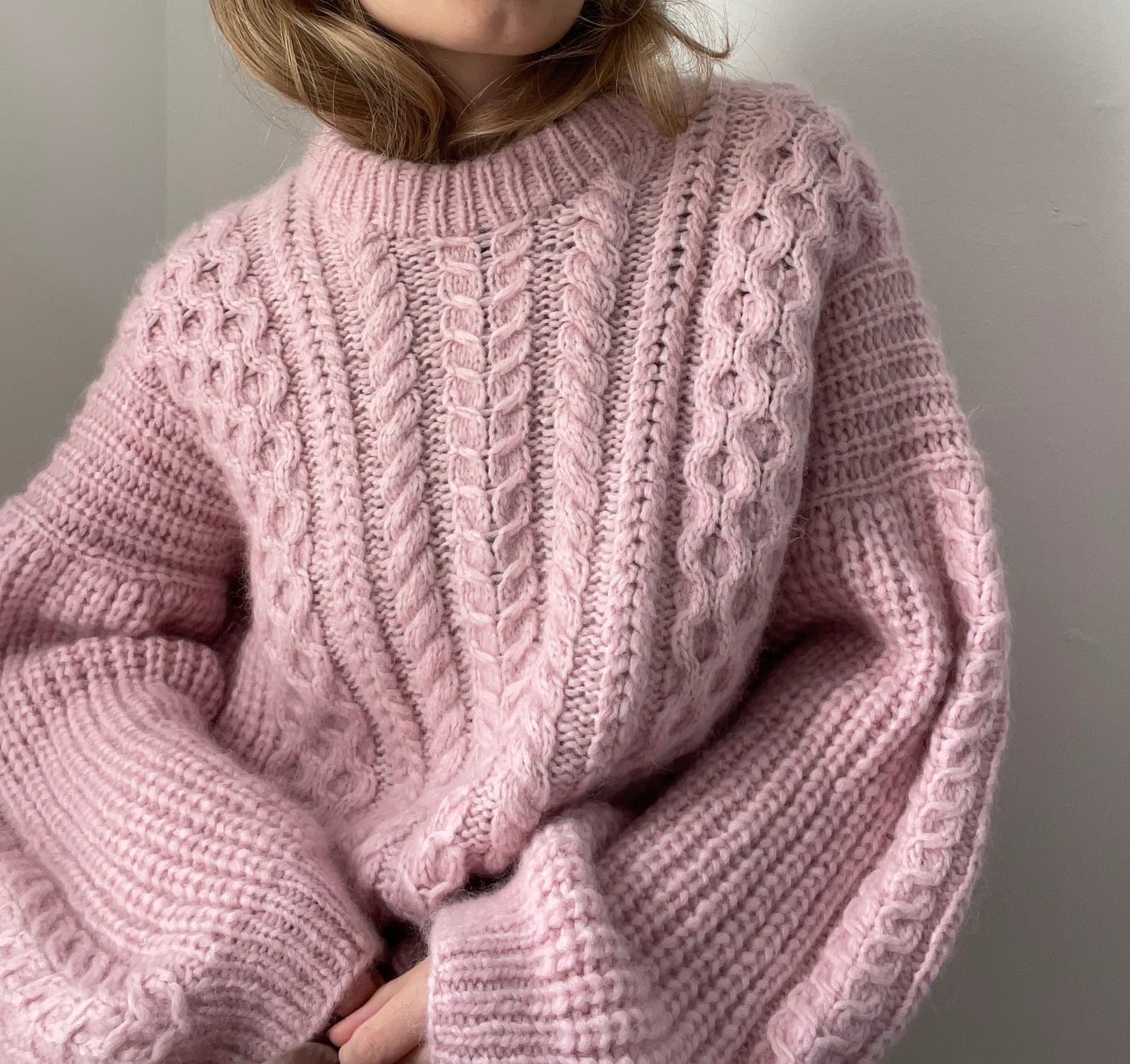 Aegyo sweater Strikkekit - AEGYOKNIT