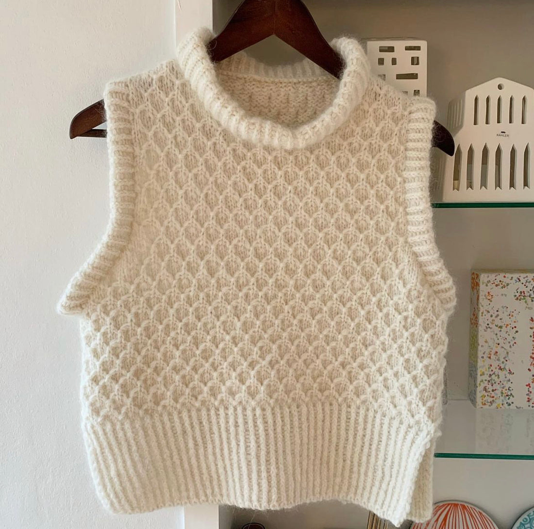 Formations vest chunky Strikkekit - Popknit