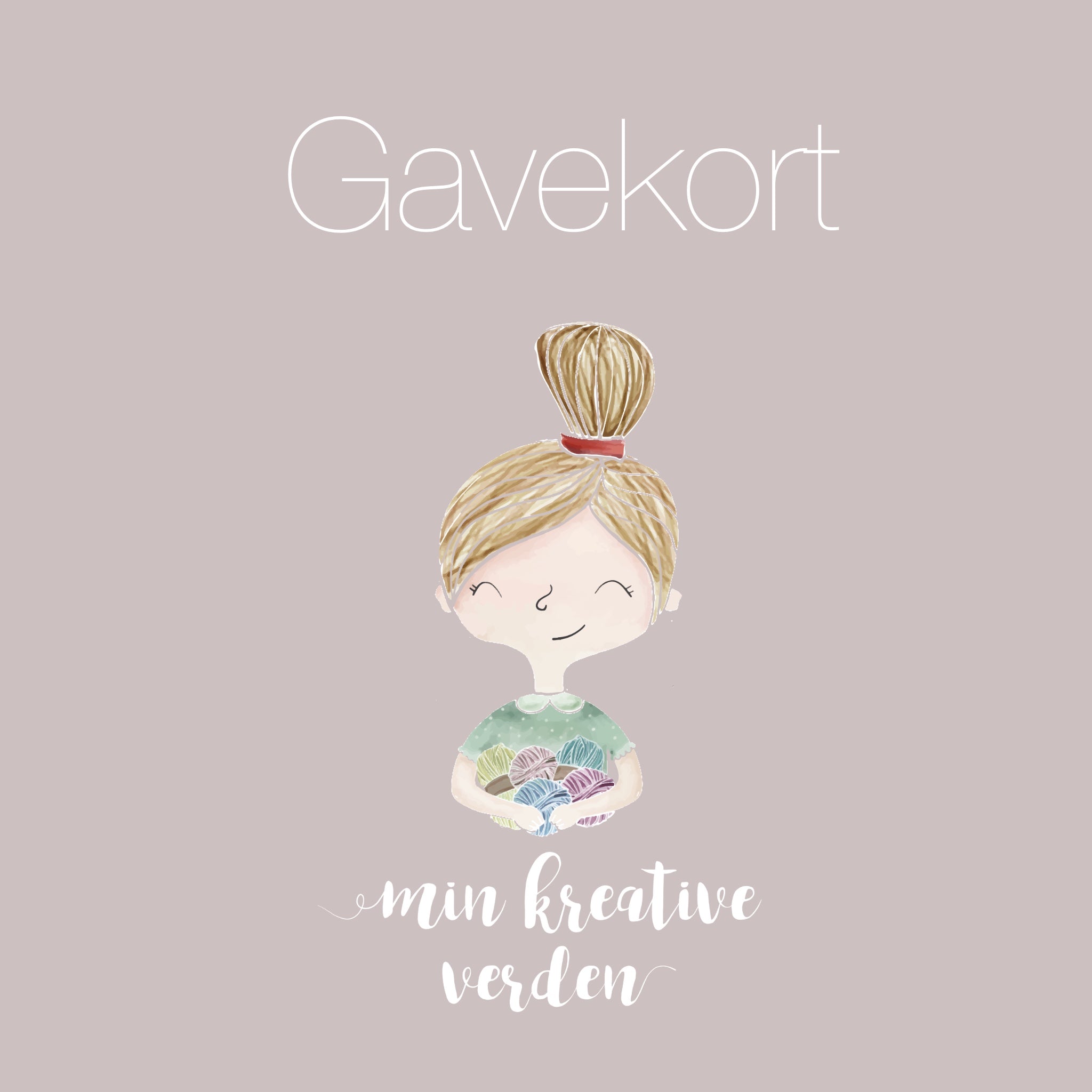 Gavekort til Min kreative verden