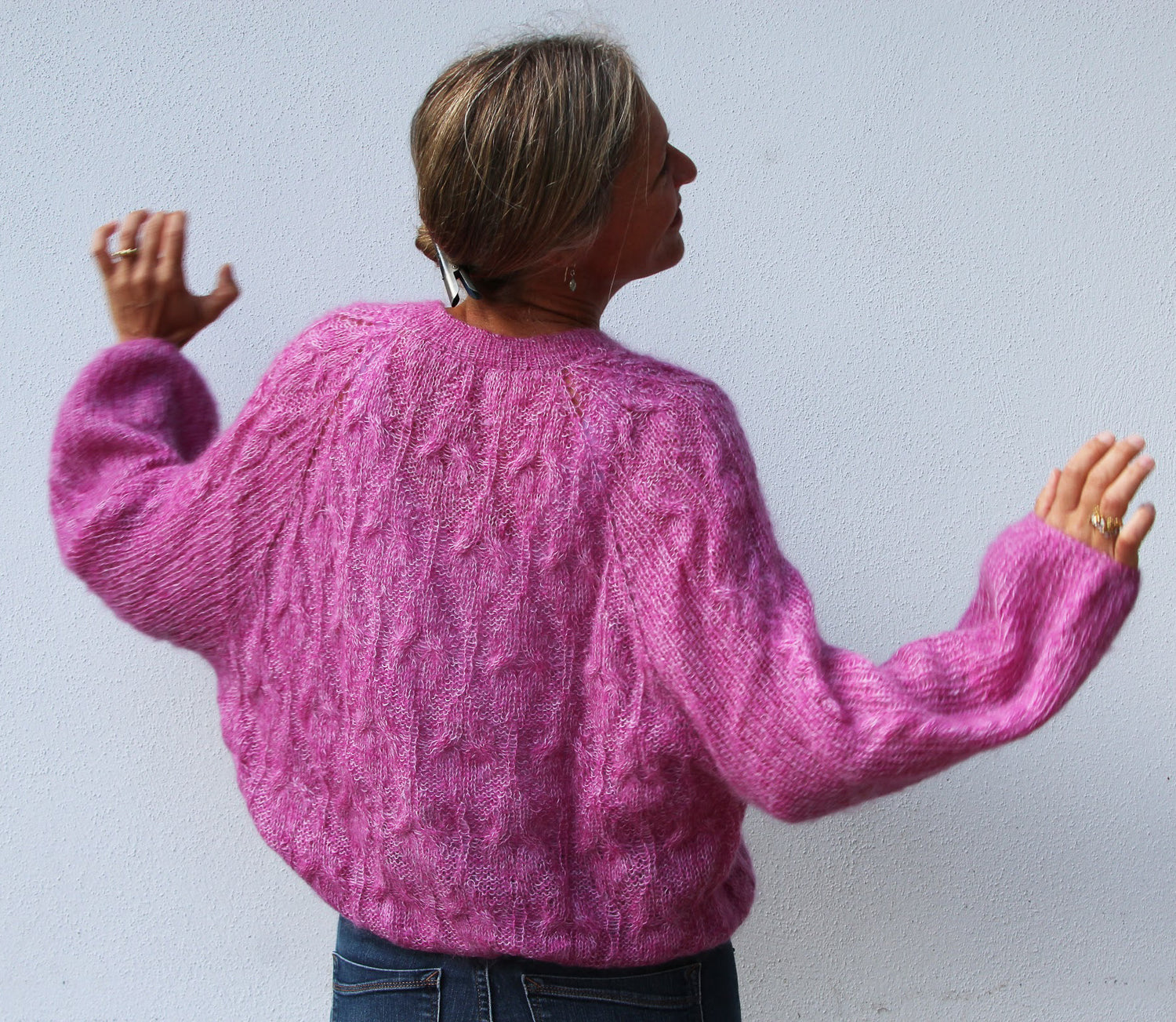 strikkeopskrifter strik mohair vesterbycrea no11 07